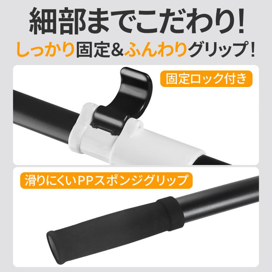 洗車モップ 伸縮式 カーブ ロング タイプ 傷つかない 洗車 ブラシ  ボディ ホイール 車  トラック バス 洗車用 洗車用品 バイク 湾曲 速乾 吸水 | ブランド登録なし | 17