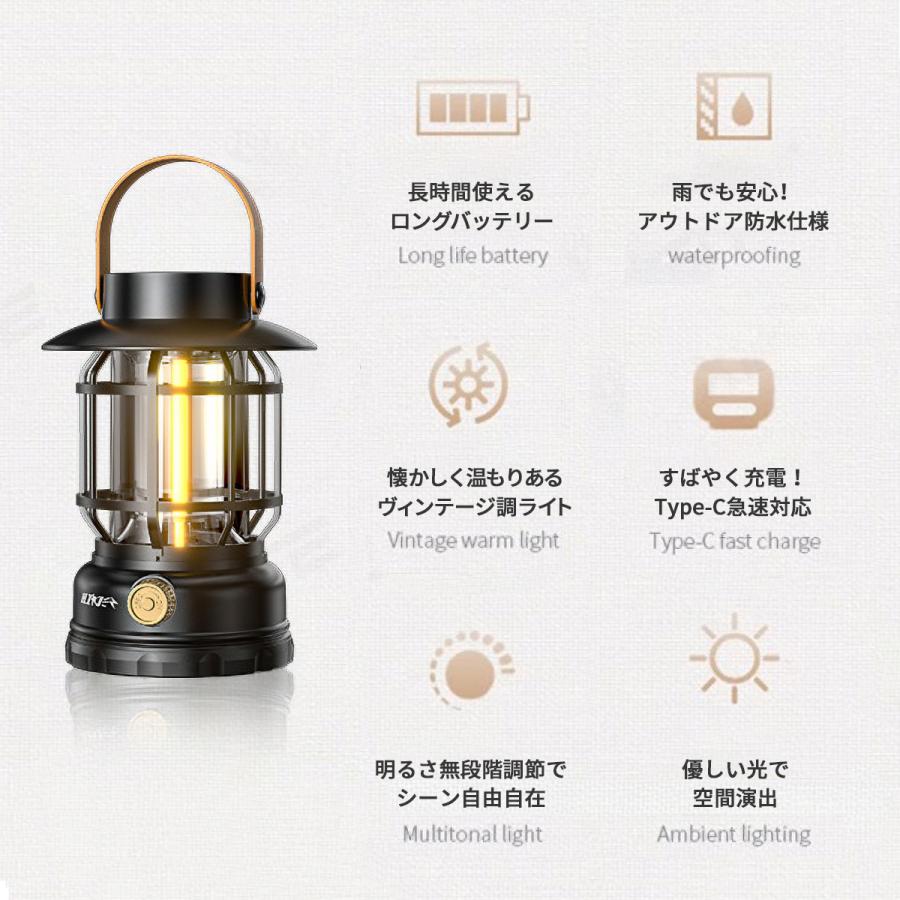 ランタン led 充電式 ソーラー 防災 スタンド 超高輝度 LEDランタン ハンディ キャンプランタン 多機能ミニランタン 懐中電灯 災害用 懐中電灯 アウトドア | ブランド登録なし | 03