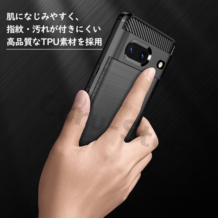 グーグルピクセル 8a 9 Pixel 7a 8 Pixel6a スマホケース カーボン調 耐衝撃 GooglePixel TPU シンプル おしゃれ | Google Pixel | 06