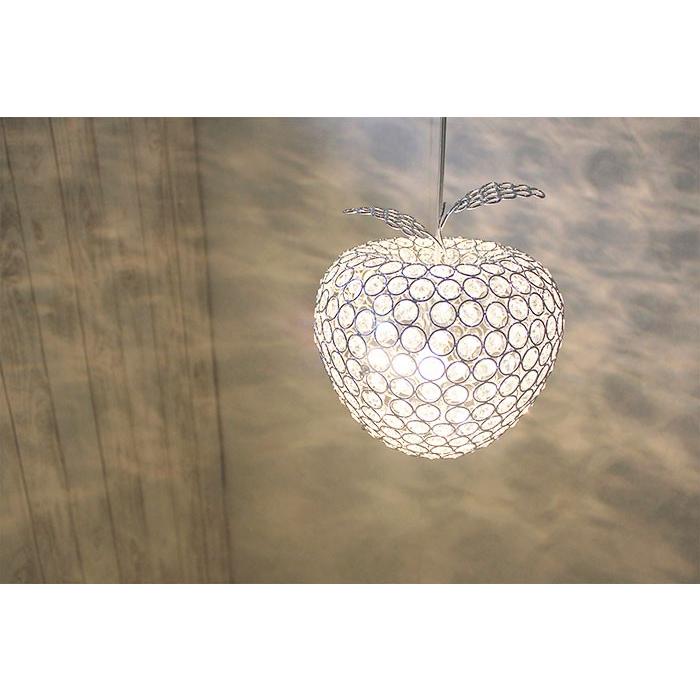 クリスタルペンダントライト 天井照明 ガラス 1灯 レトロ モダン RINGO