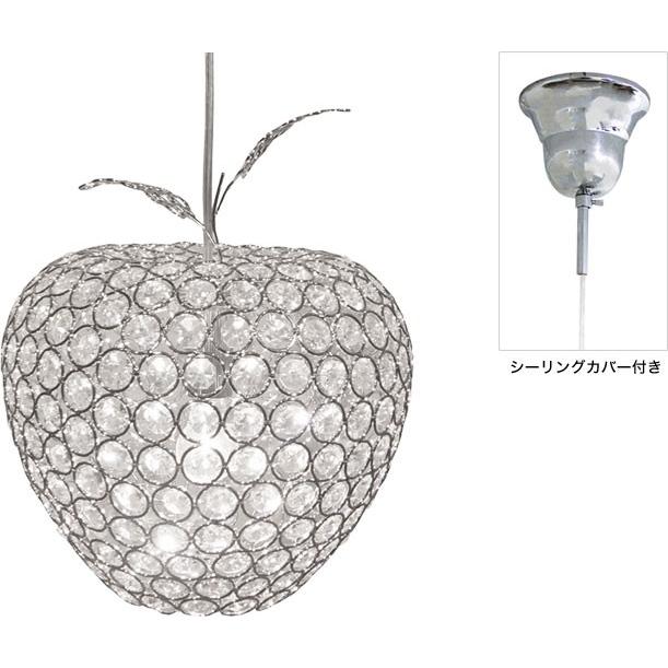 クリスタルペンダントライト 天井照明 ガラス 1灯 レトロ モダン RINGO