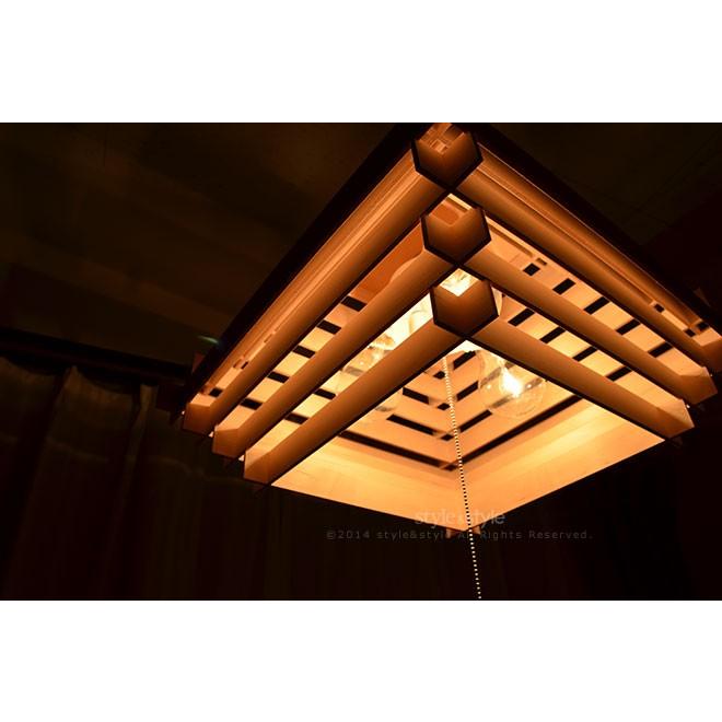 ペンダントライト 天井照明 吊り下げ照明 3灯 LED対応 木製 天然