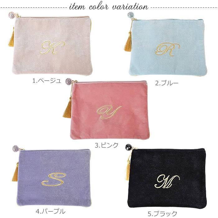 ポーチ 小物入れ おしゃれ 化粧ポーチ イニシャルポーチ コスメ 機能的 タッセル ベロア プレゼント 女性 ティッシュ 292pc Curvys カービーズ 通販 Yahoo ショッピング