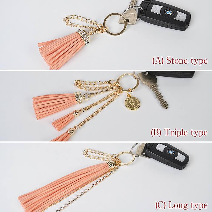 タッセル バッグチャーム バッグ チャーム キーホルダー チャーム