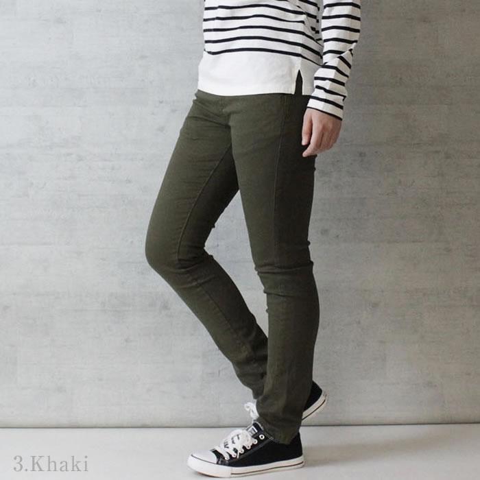 (5営業日以内入荷) スキニーパンツ レディース ツイル ウエストゴム 大きいサイズ LARU ラルー | ブランド登録なし | 15