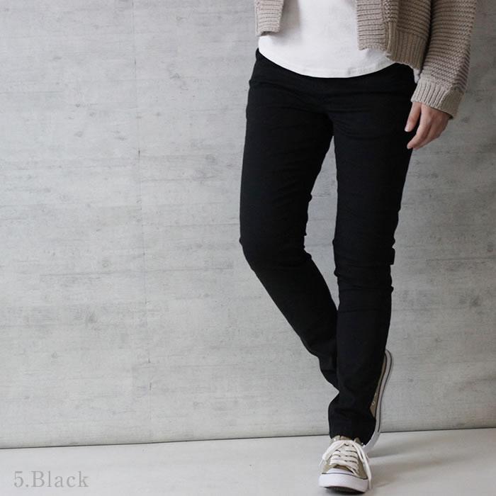 (5営業日以内入荷) スキニーパンツ レディース ツイル ウエストゴム 大きいサイズ LARU ラルー | ブランド登録なし | 20