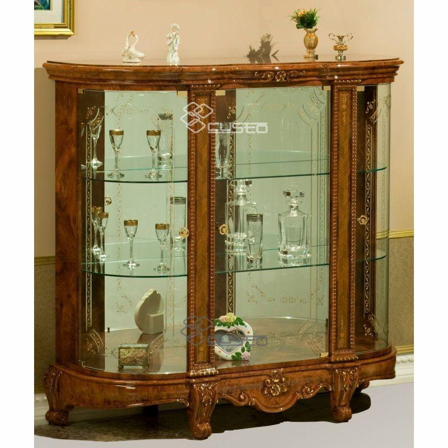 最終値下げ　イタリア家具　サルタレッリ　コーナー型 ガラスケース 最終値下げ イタリア家具 サルタレッリ コーナー型 ガラスケース