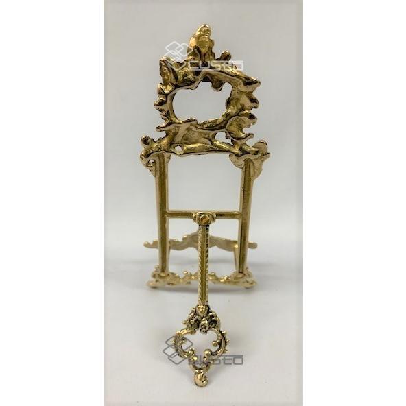 イーゼル 真鍮製 画架 スタンド イタリア置物 インテリア雑貨