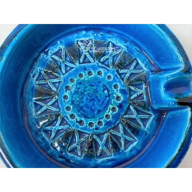 イタリア製 FLAVIA 灰皿 アシュトレイ ビトッシ リミニブルー フラビア