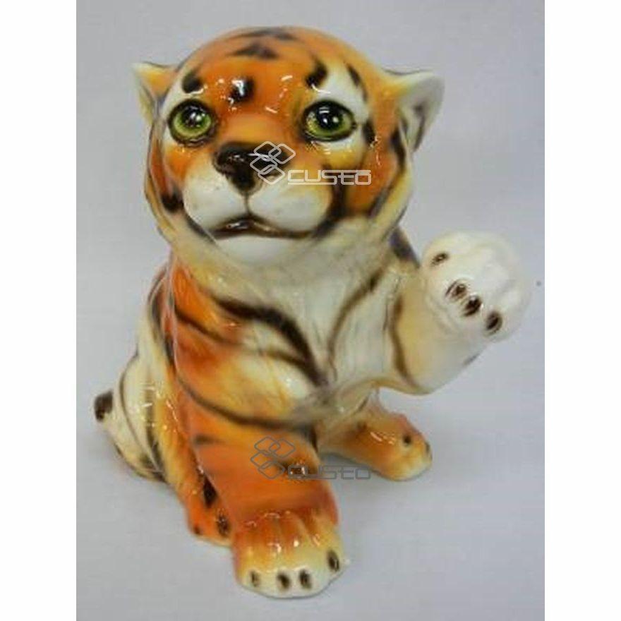 置物 動物 タイガー インテリア オブジェ イタリア置物 インテリア雑貨