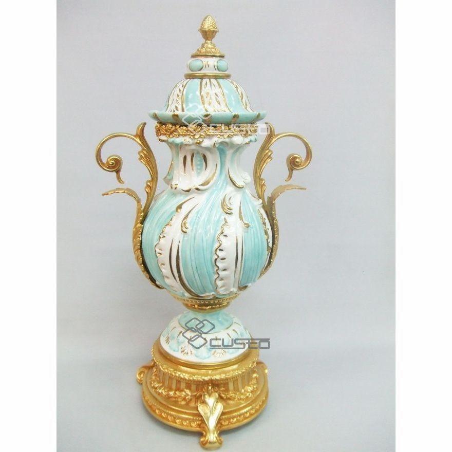 陶器　TYCHE社 磁器花瓶　イタリアインテリア　イタリア花瓶　イタリア置物　インテリア雑貨　イタリアインテリア　インテリア