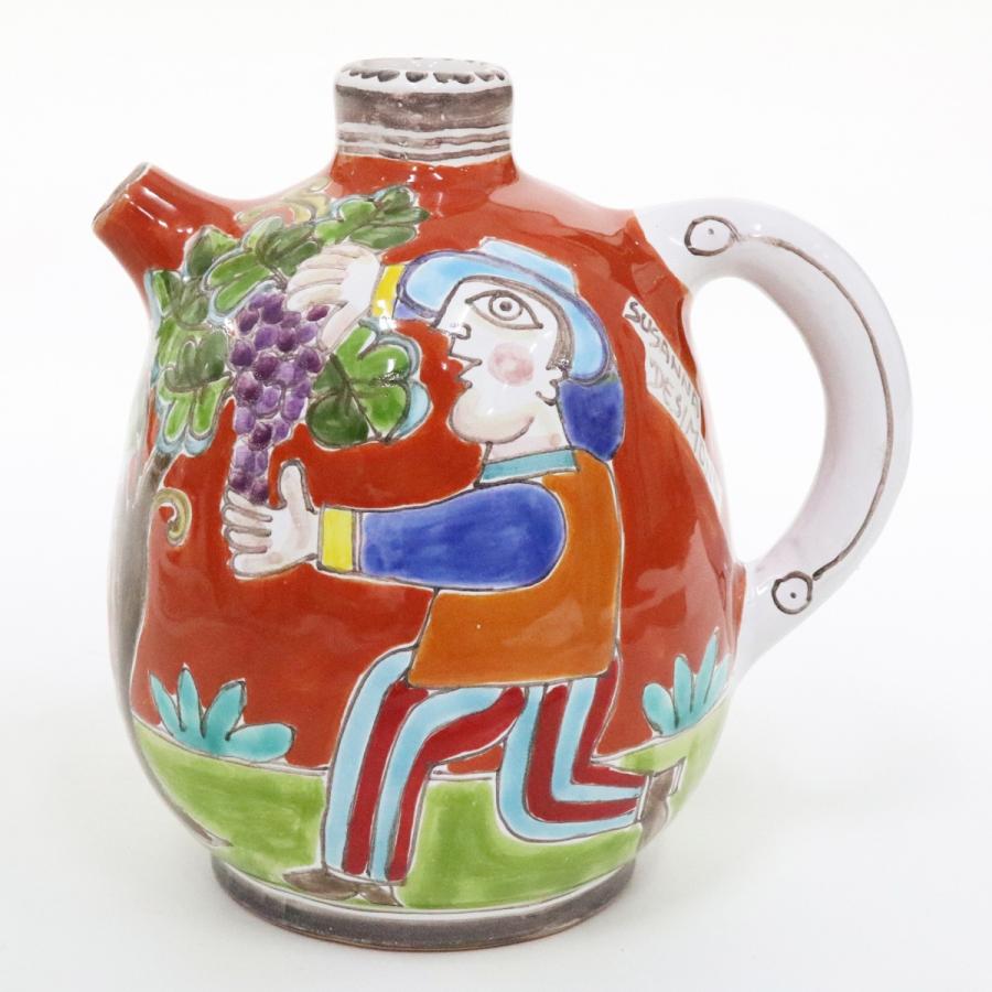 花瓶イタリアインテリア雑貨置物花フラワーアレンジメント昭和レトロ