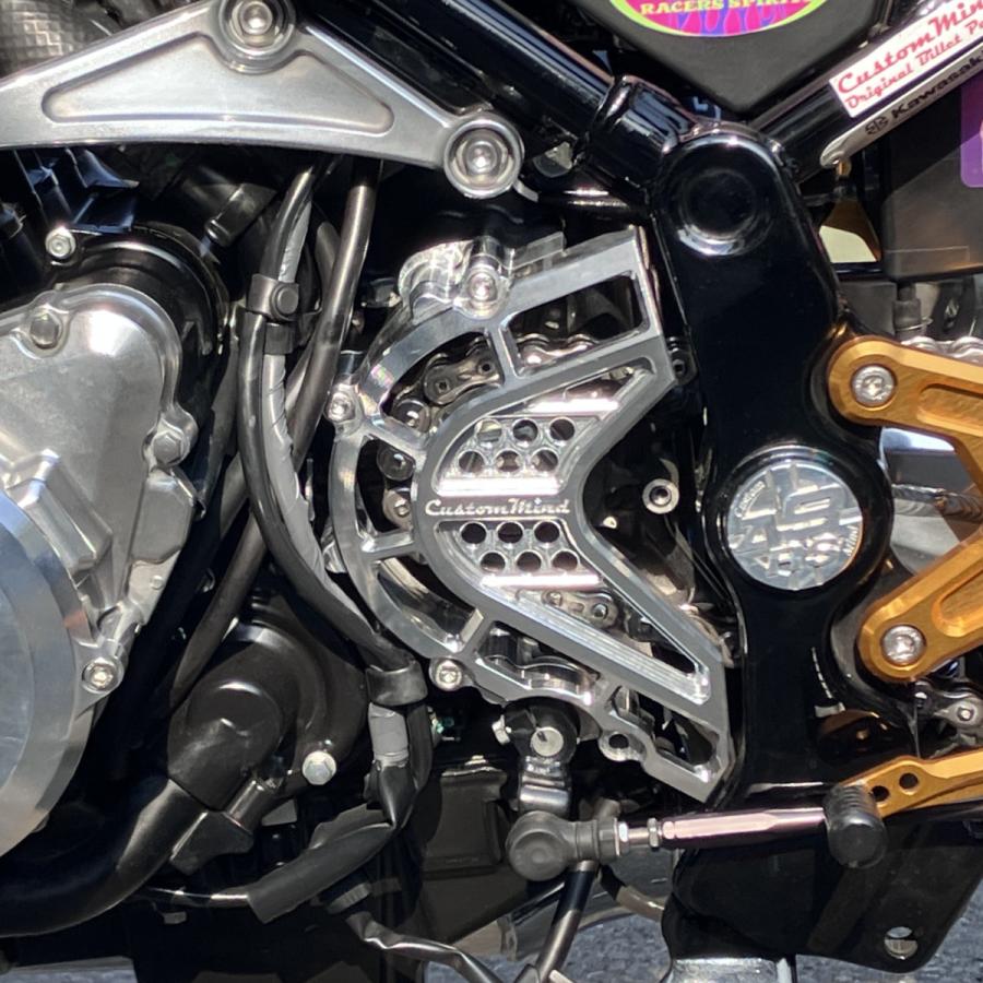 Z900RS スプロケットカバー　ポリッシュ鏡面仕上げ ポッシュフェイスからドレスアップ効果とスプロケメンテがはかどる