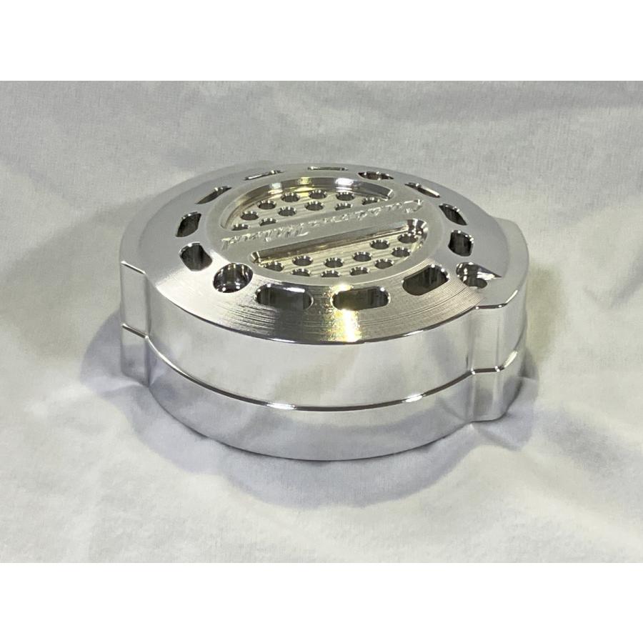 ゼファー1100 アルミジェネレーターカバー CustomMind ゼファー1100アルミ削り出しジェネレーターカバー