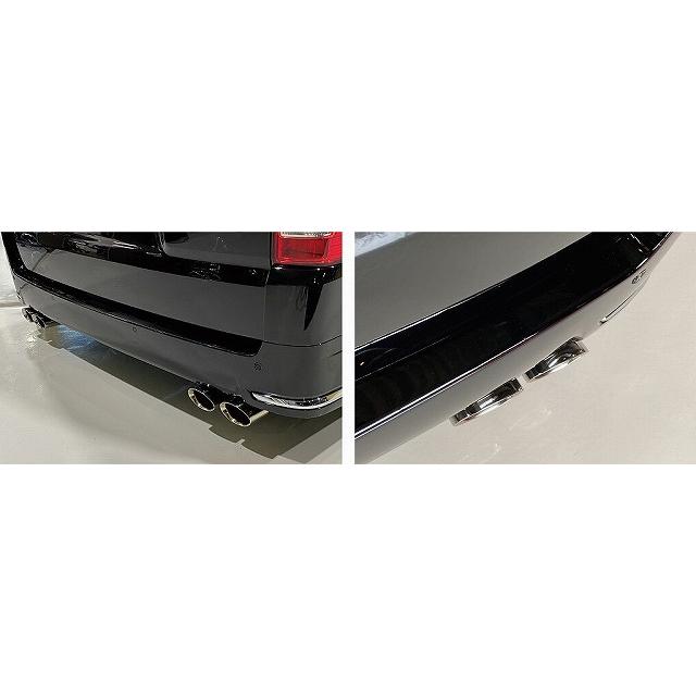 ジェイクラブ グランエース GDH303W ダミーマフラー 左側 ステンレス 