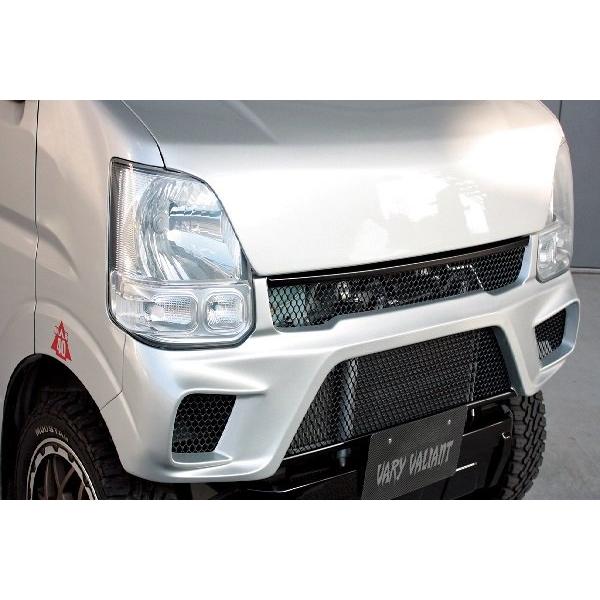 ガレージベリー エブリィ エブリイ DA17W DA17V フロントバンパースポイラー ハイリフト車 白ゲルコートFRP 未塗装 品番：501-012 VALIANT | GARAGE VARY