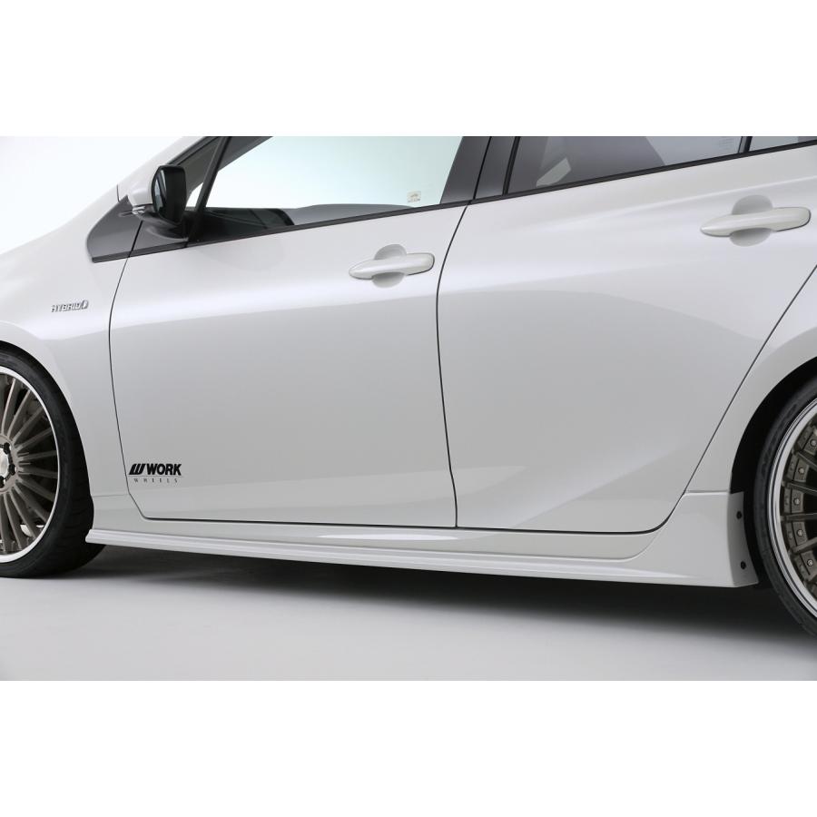 トップライン プリウス ZVW 50系 前期 サイドステップ FRP 未塗装 TOP LINE ARNAGE アルナージ | 