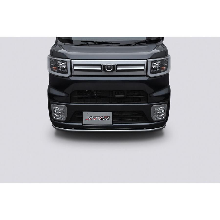 トップライン ウェイク 700系 前期 フロントリップスポイラー ステンレスパイプ D05 TOP LINE METALIP メタリップ | 