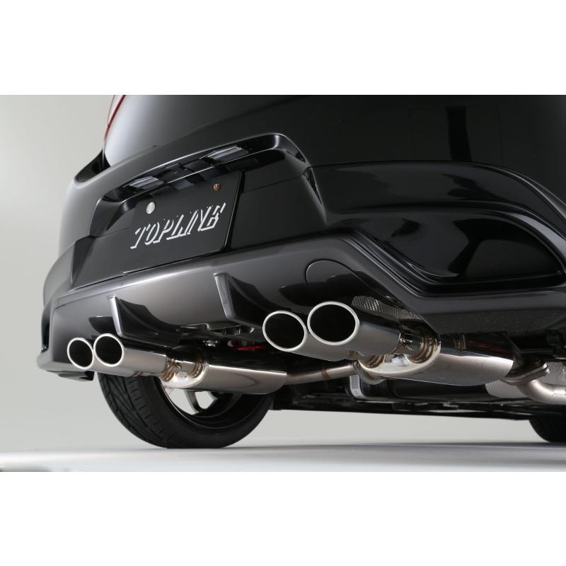 トップライン デミオ DJ5FS マフラー 4本出しステンレステール TOP