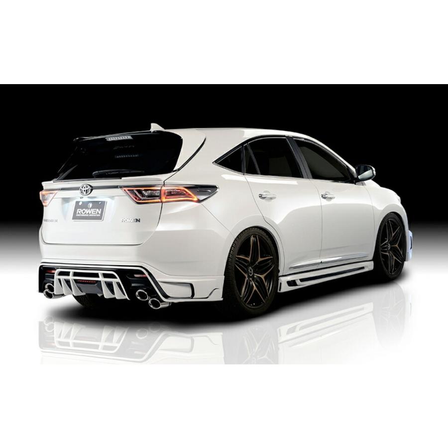 ロウェン ハリアー 60系 DAA-AVU65 DBA-ZSU60W 65W 前期 リヤアンダースポイラー FRP製 未塗装 1T017P00 ROWEN SVプレミアムエディション |  | 01