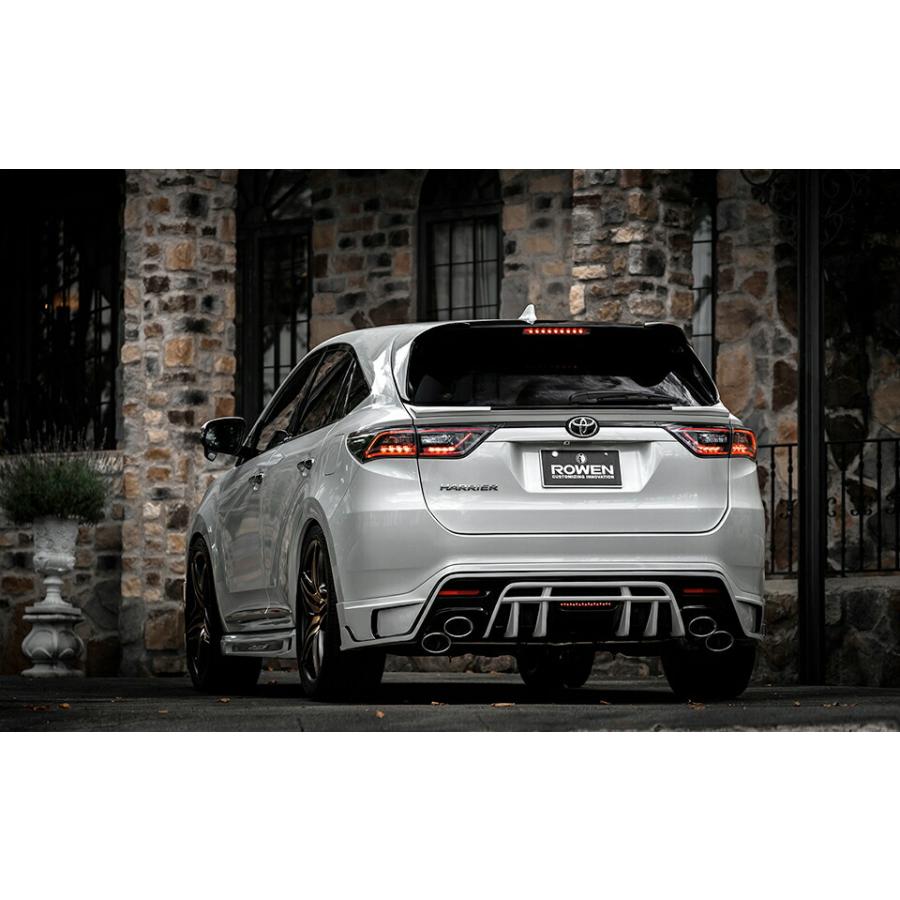 ロウェン ハリアー 60系 DAA-AVU65 DBA-ZSU60W 65W 前期 リヤアンダースポイラー FRP製 未塗装 1T017P00 ROWEN SVプレミアムエディション |  | 02