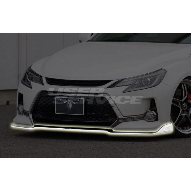 ロウェン マークX GRスポーツ GRX130 133 フロントリップスポイラー