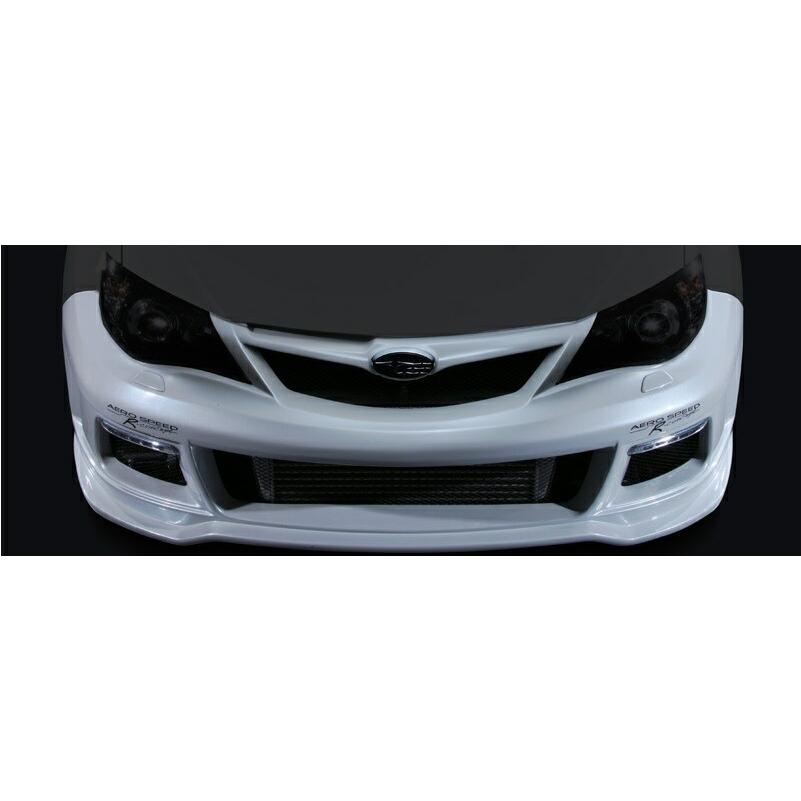 STI フロントアンダースポイラー（艶あり）　GRB/GRF/GVF/GVF インプレッサ　WRX STI フロントリップスポイラー スバル インプレッサ GR GV型 GRB GRF GVB