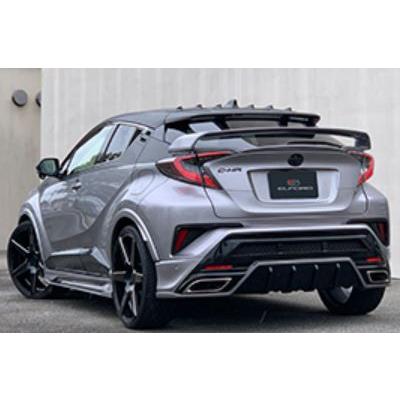 【値下げ】トヨタ　C-HR  エルフォード製リアウィング 楽天市場】ELFORD トヨタ C-HR リアウィング FRP仕様 未塗装 | エル