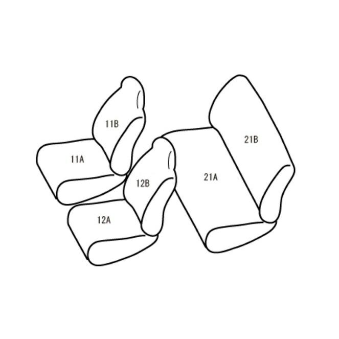 エブリィ/スクラム シートカバー ベレッツァ カジュアル S638