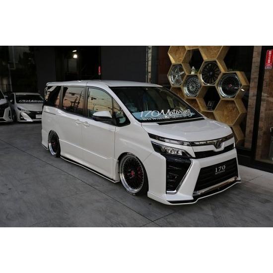 シックスセンス ヴォクシー 80系 後期 フロントフラップスポイラー FRP