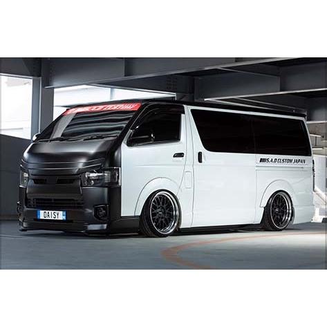 ハイエース 200系 4型 フリップスポイラー 未塗装 SADカスタムジャパン