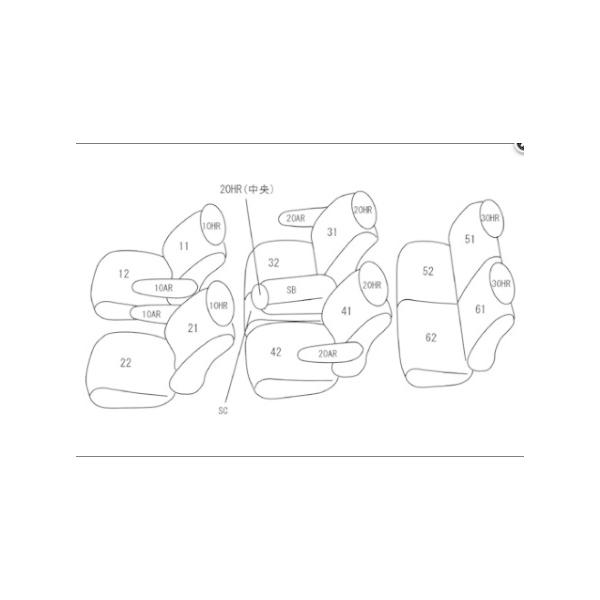 クラッツィオ シートカバー ラフェスタ CWEFWN CWEAWN CWFFWN リアルレザー Real Leather EZ-0733 シート 内装 | Clazzio | 01