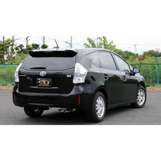 ガナドール プリウスα DAA-ZVW40W 41W マフラー ステンレス製