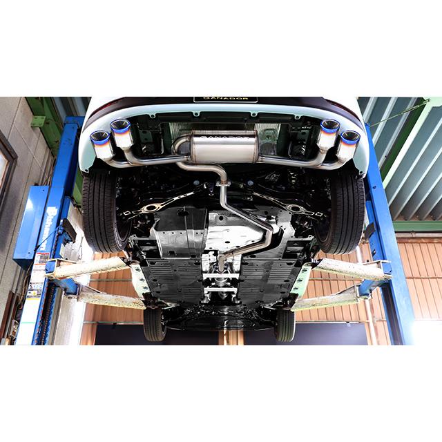 GANADOR プリウス 6AA-MXWH60 マフラー PAS-099ST ガナドール