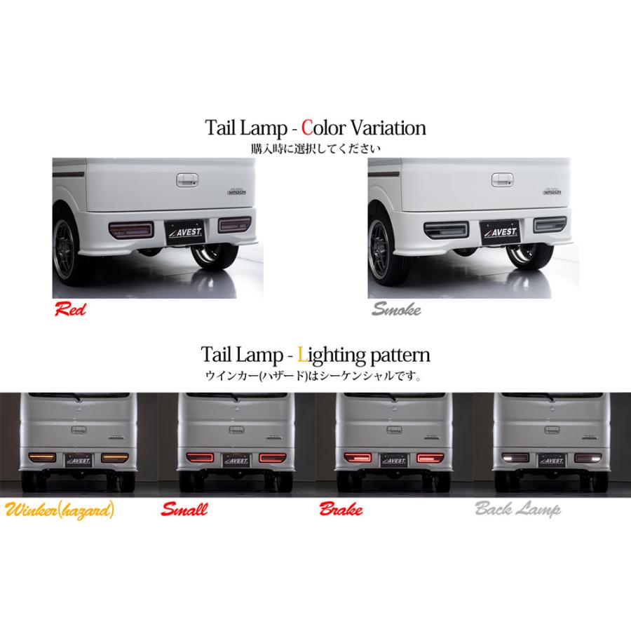 da17w エブリイワゴン　新車外し　テール付き　リアバンパー 楽天市場】エブリイ ワゴン シーケンシャルLEDチューブ
