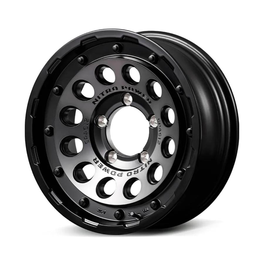 マルカサービス 16インチ 5H139.7 5.5J+20 5穴 ナイトロパワー