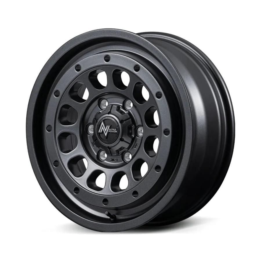 NITRO POWER GAS12 16インチホイール マルカサービス 16インチ 5H139.7 6.0J 6J+0 5穴 ナイトロパワー