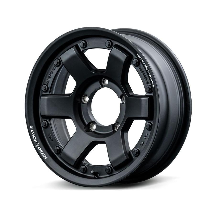 マルカサービス 16インチ 5H139.7 6.0J 6J-5 5穴 ナイトロパワー