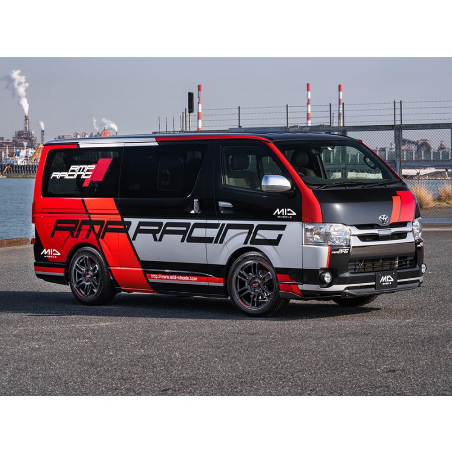 MID RACING R26 ハイエース 用ホイール 16インチ 6H139.7 6.5J+38 4本