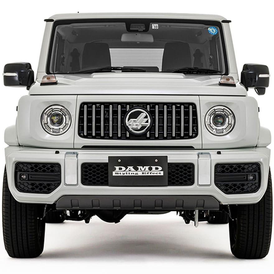 ダムド ジムニー シエラ JB74 フロントグリル? 未塗装 DAMD little G