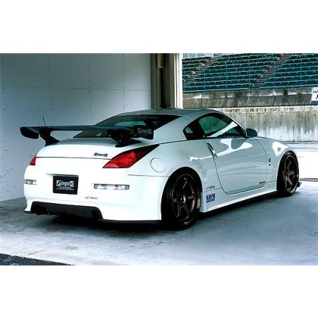 イングス フェアレディZ Z33 リアバンパー ハイブリットエアロ 未塗装