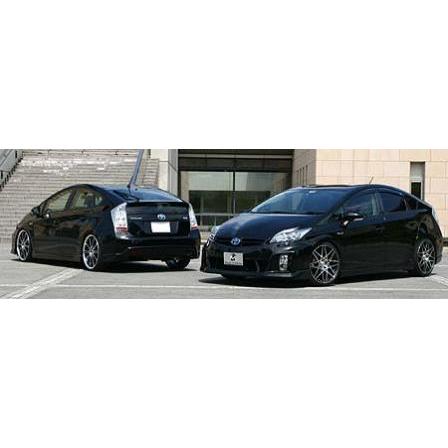 乱人 プリウス ZVW30 リアバンパー(LEDリフレクターキット付) 未塗装 