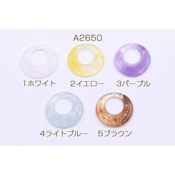 高品質樹脂パーツ 抜き正円 1穴 28mm クリア【10ヶ】｜custome-club｜02