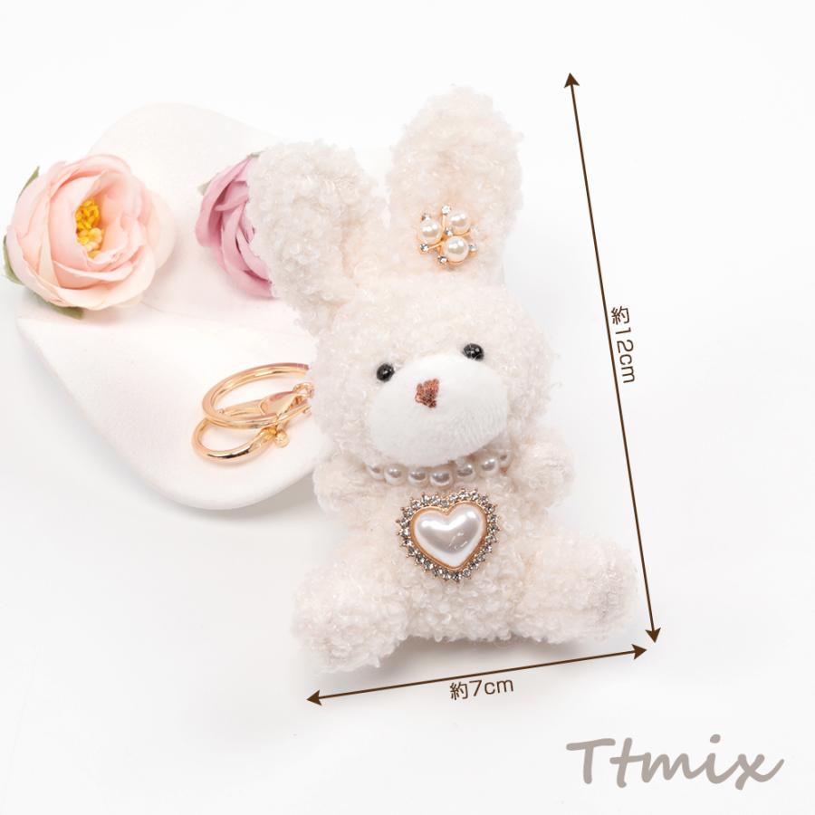 うさぎキーホルダー 兔 ウサギマスコット うさぎぬいぐるみ