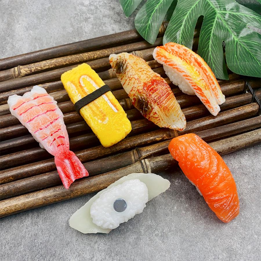 食品サンプルマグネット 冷蔵庫にくっつく おすし 握り寿司 ミニチュア