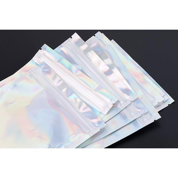 チャック付きポリ袋 オーロラ―カラー ジッパー 袋 アクセサリーOPP袋