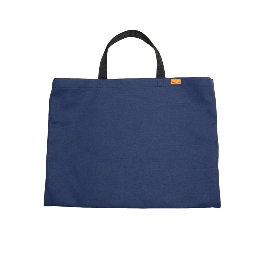 [エコライフ] A3 横型マチ0cm BTO エコバッグ 日本製 想定重量5kg 弱撥水 帆布 8号 |  | 01