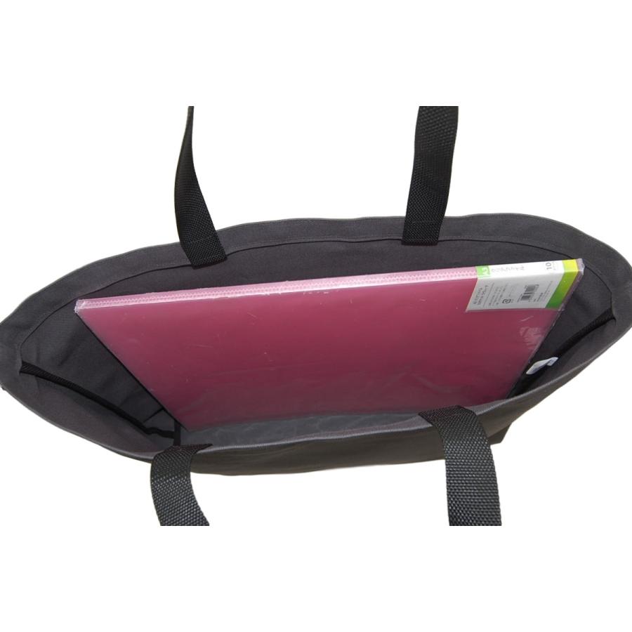 [エコライフ] A3 横型マチ10cm BTO エコバッグ 日本製 想定重量5kg 弱撥水 帆布 8号 |  | 02