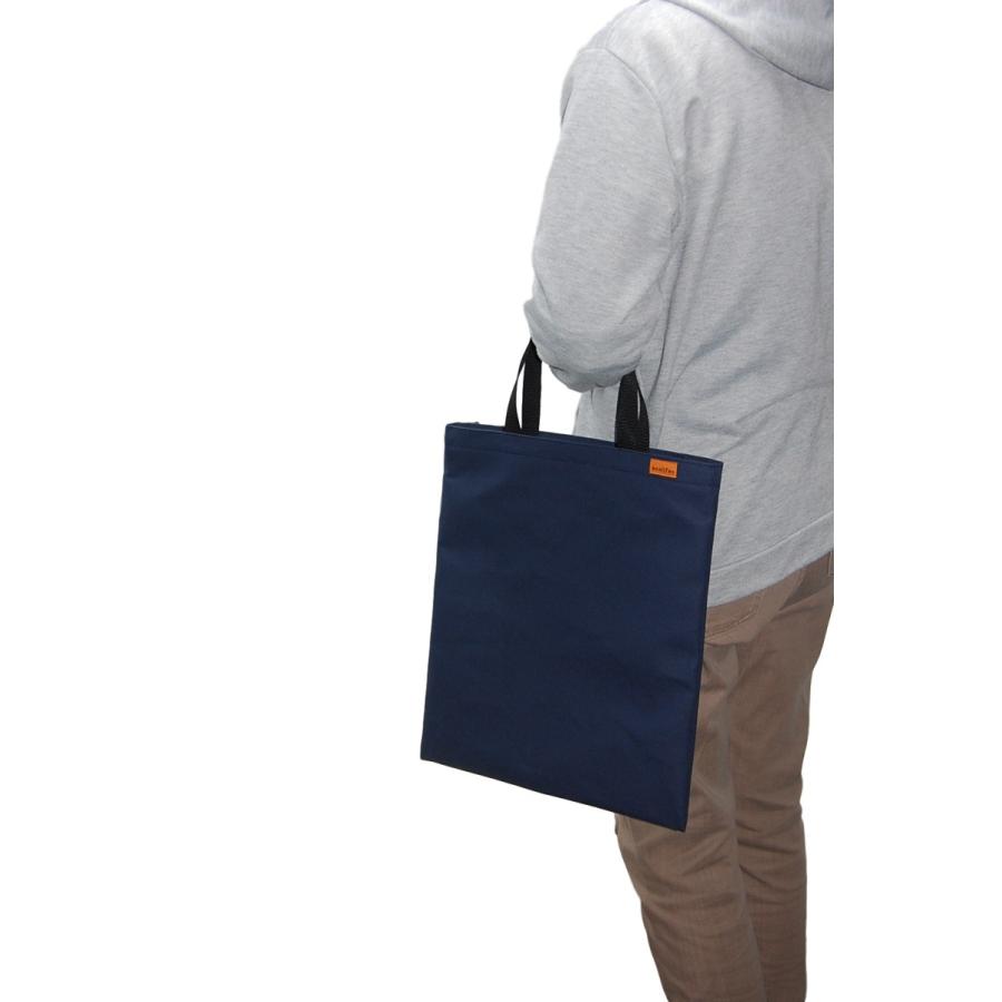 [エコライフ] A4 縦(L) マチ0cm BTO エコバッグ 日本製 想定重量2kg 弱撥水 帆布 8号 | 