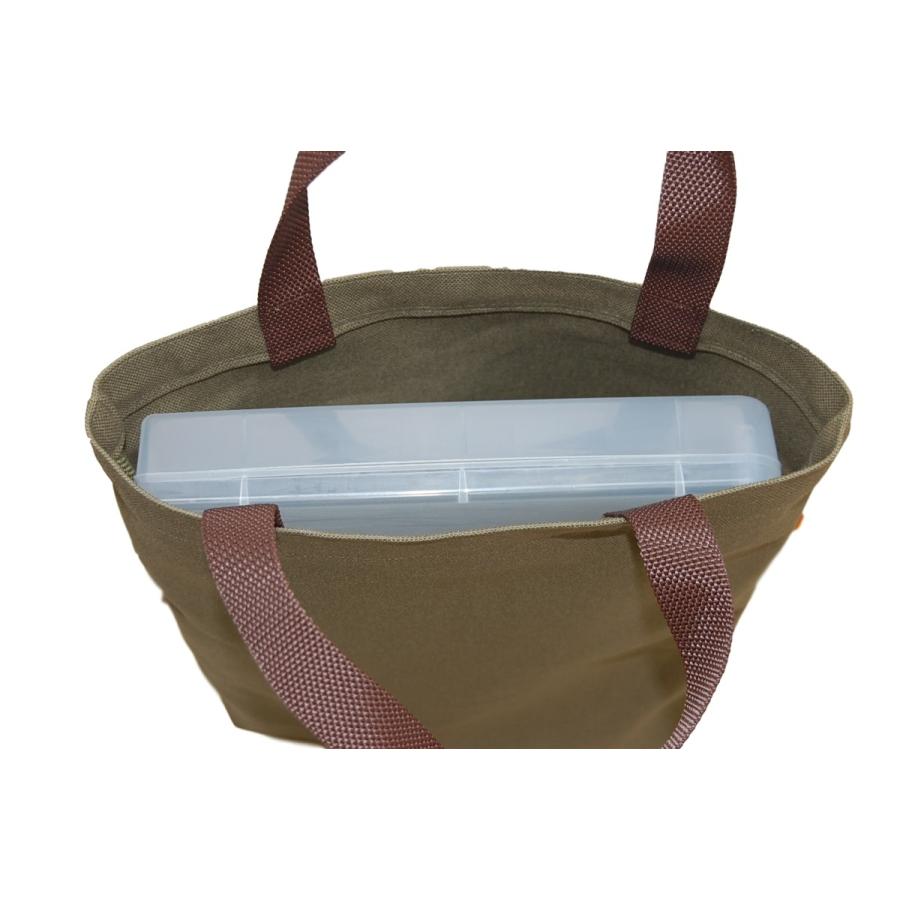 [エコライフ] A4 縦 マチ6cm BTO エコバッグ 5L 日本製 想定重量2kg 弱撥水 帆布 ８号 |  | 02